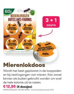 Multi bazar Mierenlokdoos aanbieding