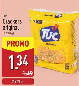 ALDI LU Crackers original aanbieding