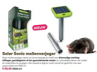 Multi bazar Solar sonic mollenverjager aanbieding