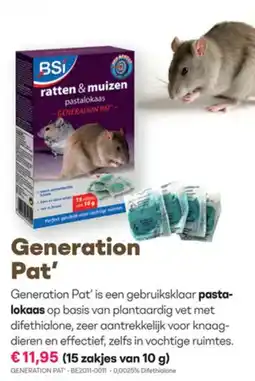 Multi bazar Generation Pat aanbieding