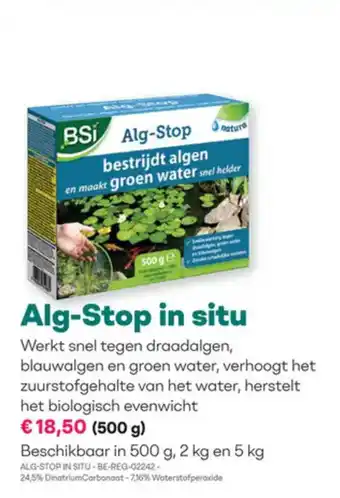 Multi bazar Alg Stop in situ aanbieding