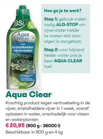 Multi bazar Aqua Clear aanbieding