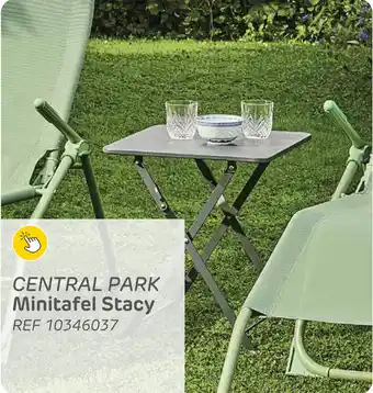 Brico Central park minitafel stacy aanbieding