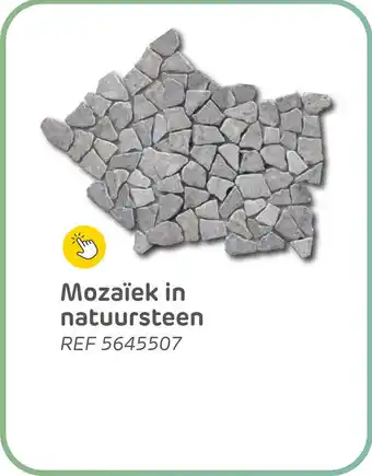 Brico Mozaïek in natuursteen aanbieding