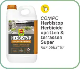 Brico Compo herbistop herbicide opritten & terrassen super aanbieding