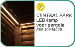 Brico Central park LED lamp voor pergola aanbieding