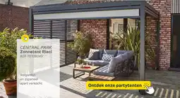 Brico Central park zonnetent riaci aanbieding