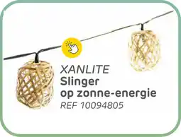 Brico Xanlite slinger op zonne energie aanbieding