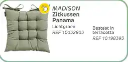 Brico Madison zitkussen panama lichtgroen aanbieding