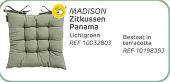 Brico Madison zitkussen panama lichtgroen aanbieding