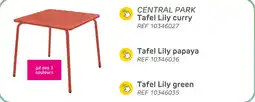 Brico Central park tafel lily curry aanbieding