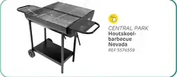 Brico Central park houtskool barbecue nevada aanbieding