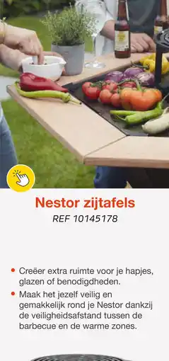 Brico Nestor zijtafels aanbieding