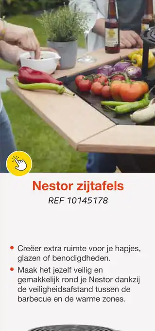 Brico Nestor zijtafels aanbieding