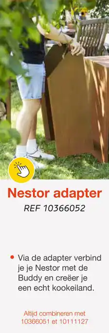 Brico Nestor adapter aanbieding