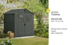 Brico Keter tuinhuis darwin 66 aanbieding