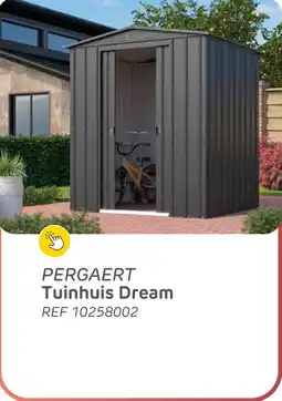 Brico Pergaert tuinhuis dream aanbieding