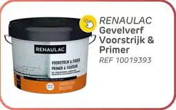 Brico Renaulac gevelverf voorstrijk & primer aanbieding