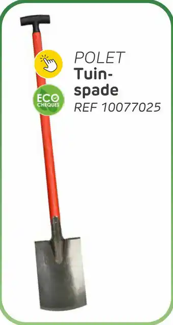 Brico Polet tuin spade aanbieding