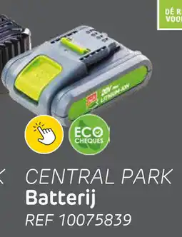 Brico Central park batterij aanbieding