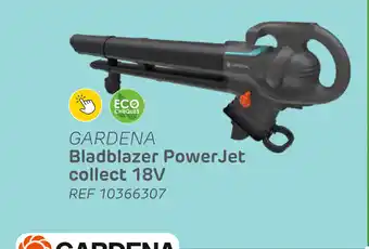 Brico Gardena bladblazer powerjet collect 18V aanbieding