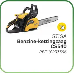 Brico Stiga benzine kettingzaag CS540 aanbieding