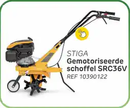 Brico Stiga gemotoriseerde schoffel SRC36V aanbieding