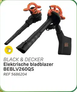 Brico Black & decker elektrische bladblazer  BEBLV260QS aanbieding