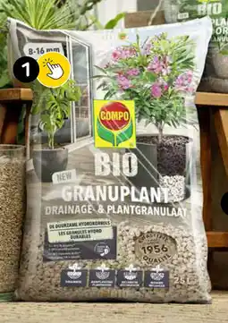 Brico Compo drainagegranulaat granuplant bio aanbieding