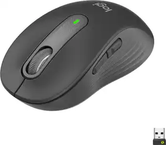 Coolblue Logitech Signature M650 Draadloze Muis Grafiet aanbieding