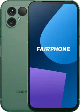 Coolblue Fairphone 5 128GB Groen 5G aanbieding