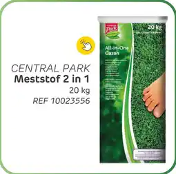 Brico Central park meststof 2 in 1 aanbieding