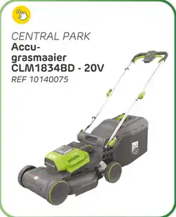 Brico Central park accu grasmaaier CLM1834BD 20V aanbieding