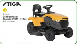 Brico Stiga benzinemaaier tornado 398M -414CC aanbieding