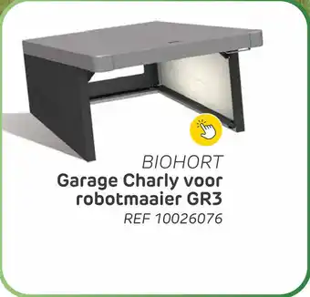 Brico Biohort garage charly voor robotmaaier GR3 aanbieding