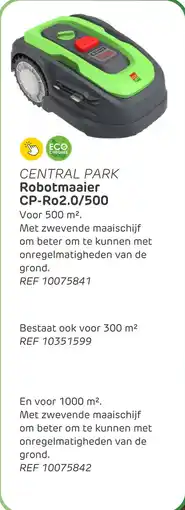 Brico Central park robotmaaier CP-RO2.0/500 aanbieding