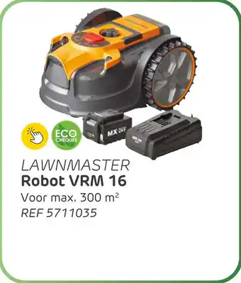 Brico Lawnmaster robot VRM 16 aanbieding