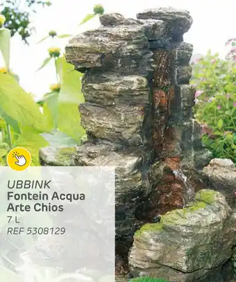 Brico Ubbink fontein acqua arte chios aanbieding