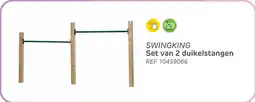 Brico Swingking set van 2 duikelstangen aanbieding