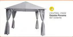 Brico Central park gazebo panama aanbieding