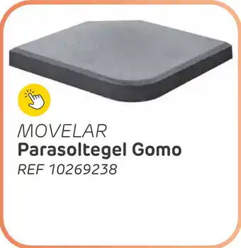 Brico Movelar parasoltegel gomo aanbieding