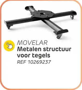 Brico Movelar metalen structuur voor tegels aanbieding