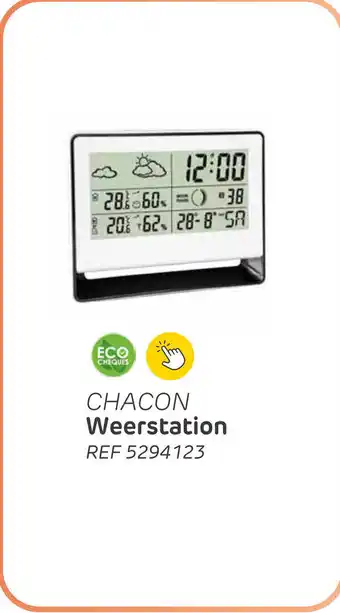 Brico Chacon weerstation aanbieding