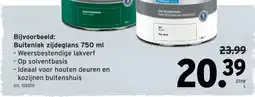 GAMMA Buitenlak zijdeglans 750 ml aanbieding