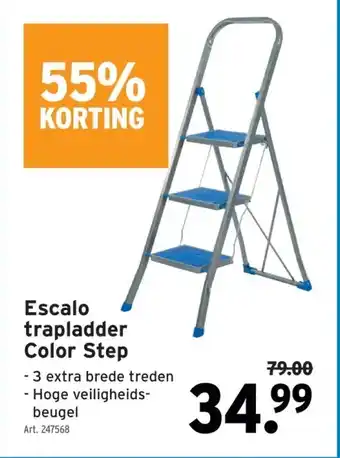 GAMMA Escalo trapladder Color Step aanbieding