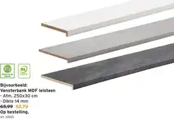 GAMMA Vensterbank MDF leisteen aanbieding