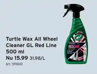 GAMMA Turtle Wax All Wheel Cleaner GL Red Line aanbieding