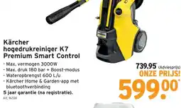 GAMMA Kärcher hogedrukreiniger K7 Premium Smart Control aanbieding