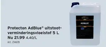 GAMMA Protecton AdBlue uitstoot- verminderingsvloeistof 5 L aanbieding