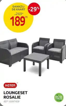 Brico LOUNGESET ROSALIE aanbieding